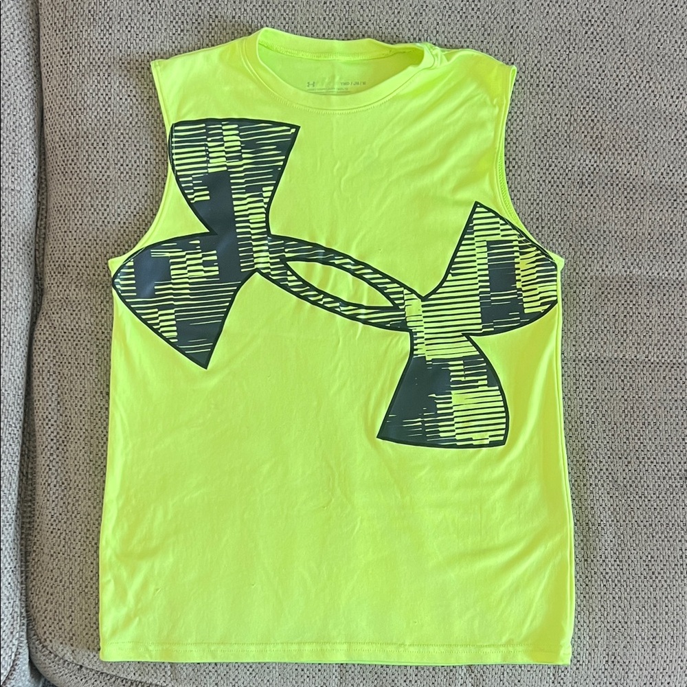 Under Armour Kids Bright Yellow Tank Top
